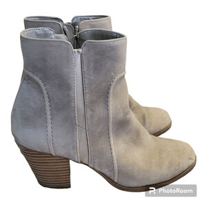 Vera Wang Taupe Ankle Boots Size 8 Simply Vera